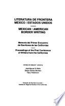 Literatura de frontera México/Estados Unidos