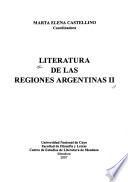 Literatura de las regiones argentinas II
