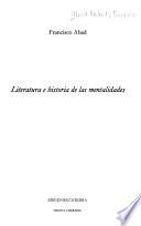 Literatura e historia de las mentalidades