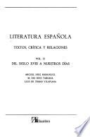 Literatura española