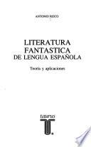 Literatura fantástica de lengua española