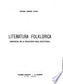 Literatura folklórica