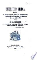 Literatura Griega, etc