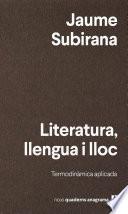 Literatura, llengua i lloc