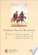 Literatura popular bonaerense: Cuentos y leyendas, literatura testimonial, literatura mapuche