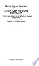 Literatura popular libertaria