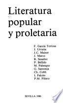 Literatura popular y proletaria
