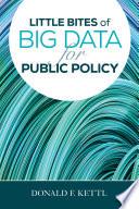 Little Bites of Big Data for Public Policy