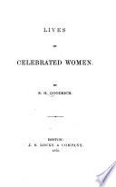 Lives of Celebrated Women