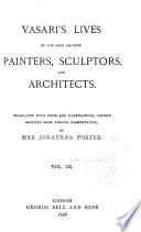 Lives of the Most Eminent Painters, Sculptors, and Architects