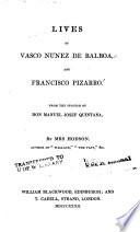 Lives of Vasco Nunez de Balboa, and Francisco Pizarro