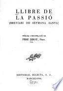 Llibre de la Passió