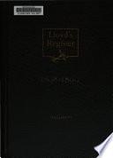 Lloyd's Register of British and Foreign Shipping