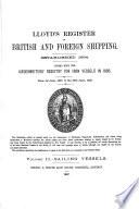 Lloyd's Register of British and Foreign Shipping