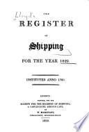 Lloyd's Register of British and Foreign Shipping