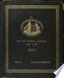 Lloyd's Register of Shipping 1903 Sailing Vessels