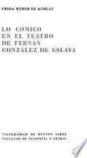 Lo cómico en el teatro de Fernán González de Eslava