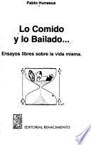Lo comido y lo bailado--