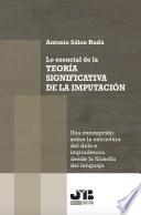 Lo esencial de la teoría significativa de la imputación