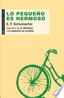 Lo pequeño es hermoso