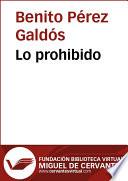 Lo prohibido