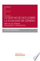 Lo que no se dice sobre la igualdad de género