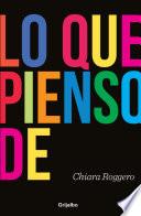 Lo que pienso de...
