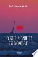 Lo que significa tu nombre