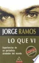 Lo que vi
