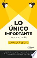 Lo único importante