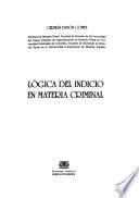 Lógica del indicio en materia criminal