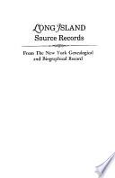 Long Island Source Records