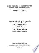 Lope de Vega y la poesía contemporánea, seguido de La pájara pinta