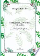 Lorca en la avenida de mayo