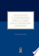Los actos y contratos irregulares