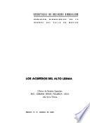 Los acuiferos del Alto Lerma