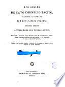 Los Anales de Cayo Cornelio Tácito