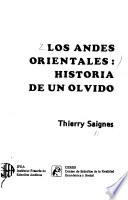 Los Andes orientales