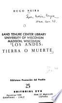 Los Andes: tierra o muerte