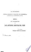 Los antiguos Jesuitas del Perú