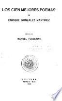 Los cien mejores poemas de Enrique González Martinez