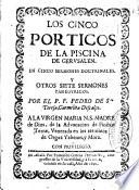 Los cinco porticos de la piscina de Gerusalen