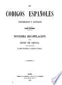 Los codigos españoles concordados y anotados: Novisima recopilación de las leyes de España