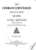 Los codigos españoles concordados y anotados: Novisima recopilacion de las leyes de España, Suplemento é indices