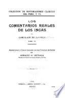 Los comentarios reales de los incas