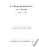 Los Congresos Federalistas de Durango, 1824-1835