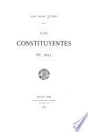 Los constituyentes de 1853