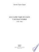 Los cuatro viajes de Colón y las Islas Canarias, 1492-1502