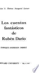 Los cuentos fantásticos de Rubén Darío
