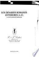 Los Denarios romanos anteriores a J.C. y su nuevo método de clasificación